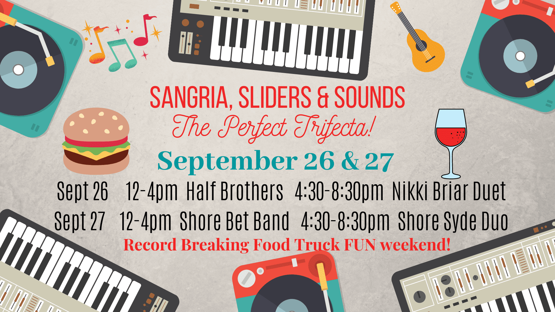 September Sangria and Sliders
